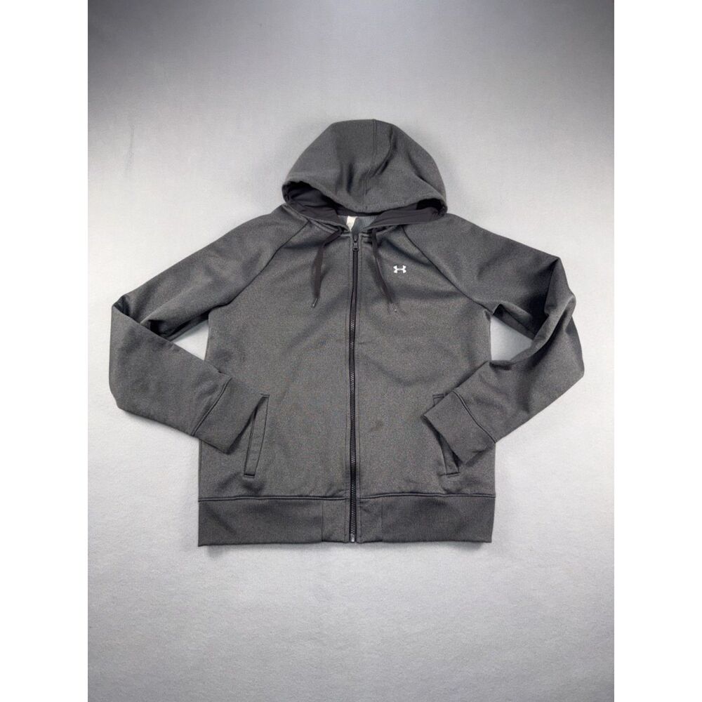 Under Armor Women's Gray Storm Cold Gear Hoodie Size Large